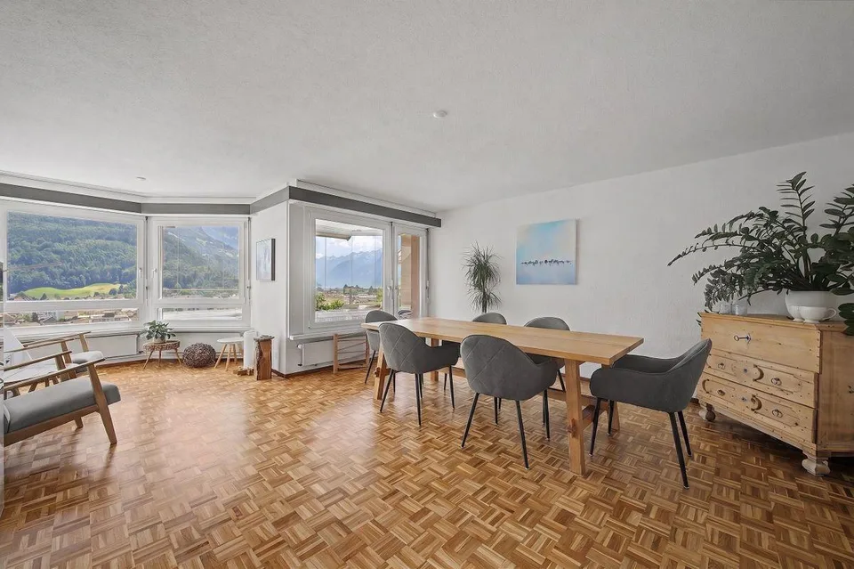 Appartement avec vue panoramique inobstructable et espace de bien-être