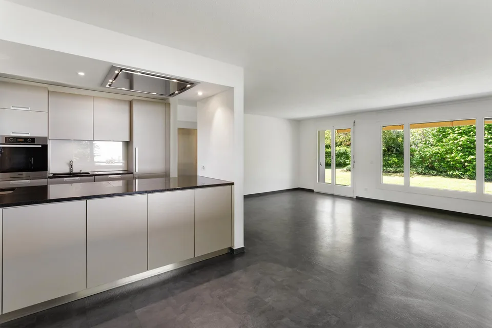 Bungalow avec jardin de paradis