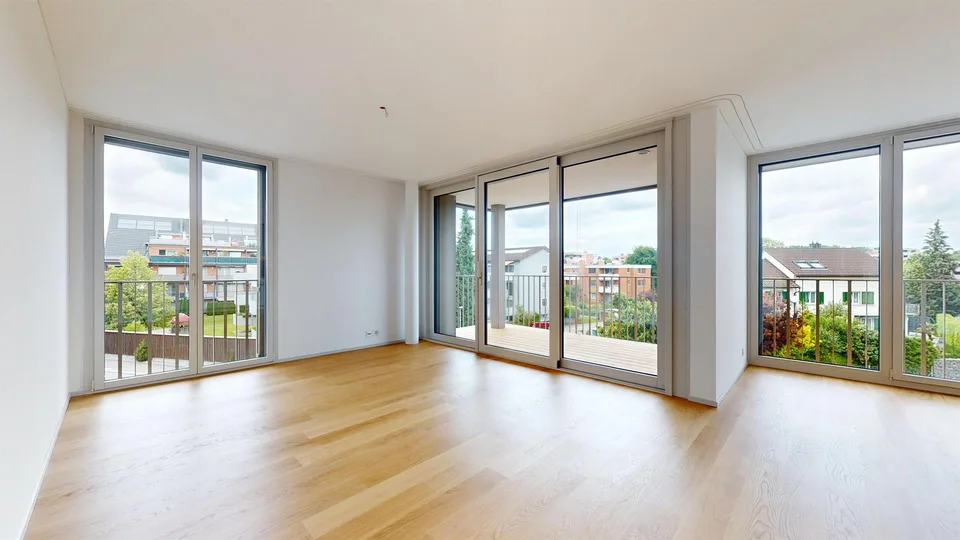 Modern new-build apartment in the center of Niederhasli