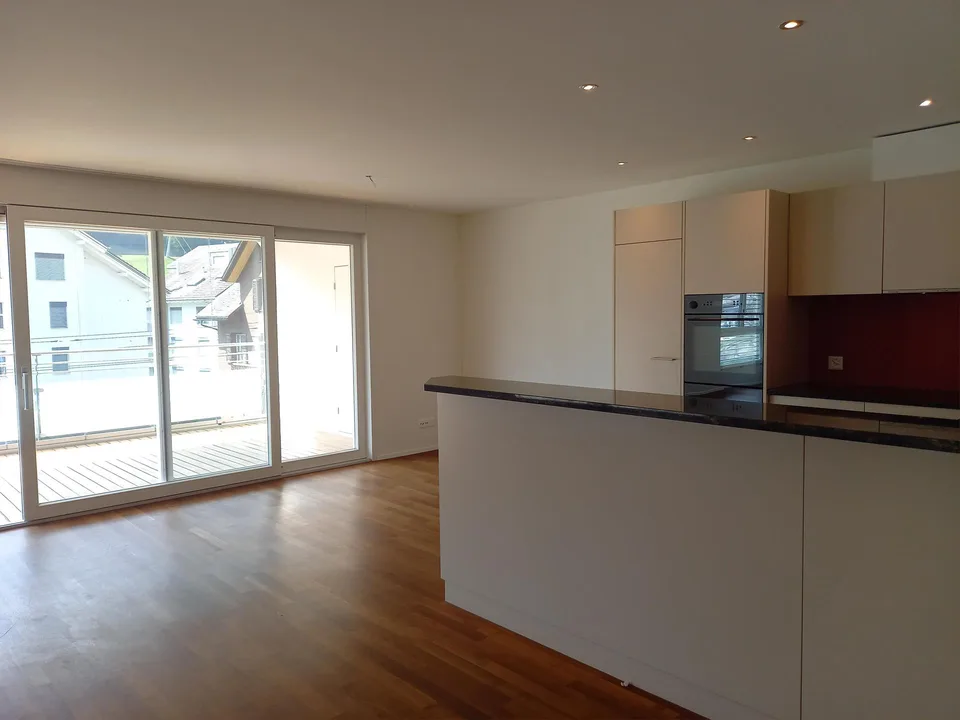 4.5-Zimmerwohnung mit Bergblick an zentraler Lage