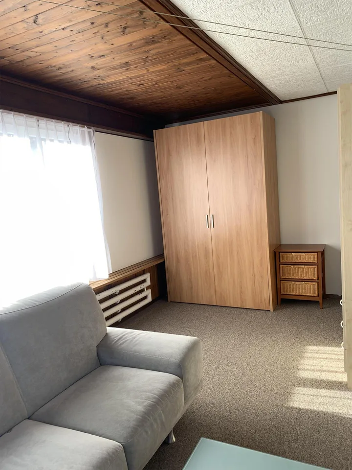 Möblierte 1.5 Zimmer Wohnung mit Top Aussicht