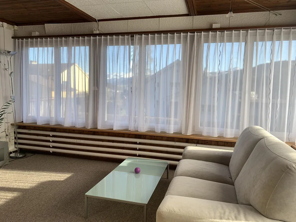 Möblierte 1.5 Zimmer Wohnung mit Top Aussicht