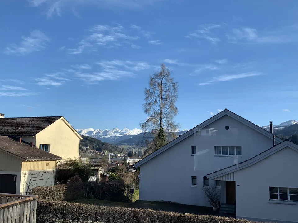 Möblierte 1.5 Zimmer Wohnung mit Top Aussicht