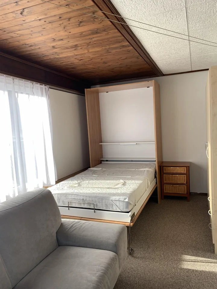 Möblierte 1.5 Zimmer Wohnung mit Top Aussicht