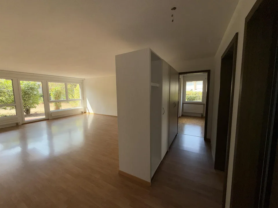 helle 4.5-Zimmerwohnung inkl. einladenden Gartenterrassen