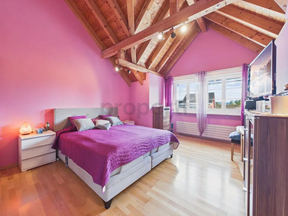 Appartamento maisonette unico con giardino invernale e camino ad Amlikon-Bissegg