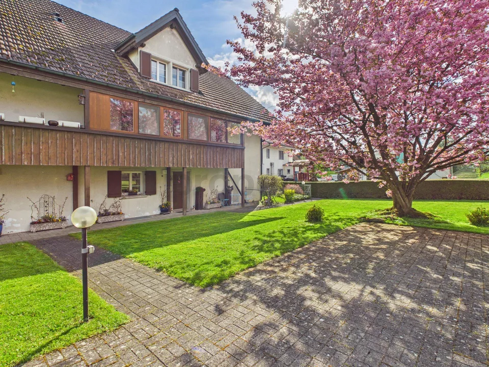 Appartamento maisonette unico con giardino invernale e camino ad Amlikon-Bissegg