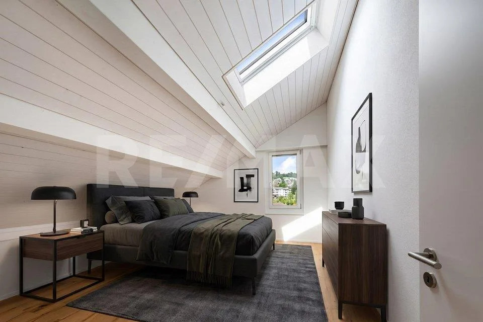 Kernsanierte 3½-Zimmer-Wohnung im Dachgeschoss (WHG-301)