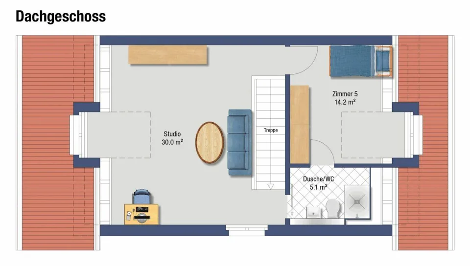 6.5-Zimmer Eckhaus an ruhiger Lage