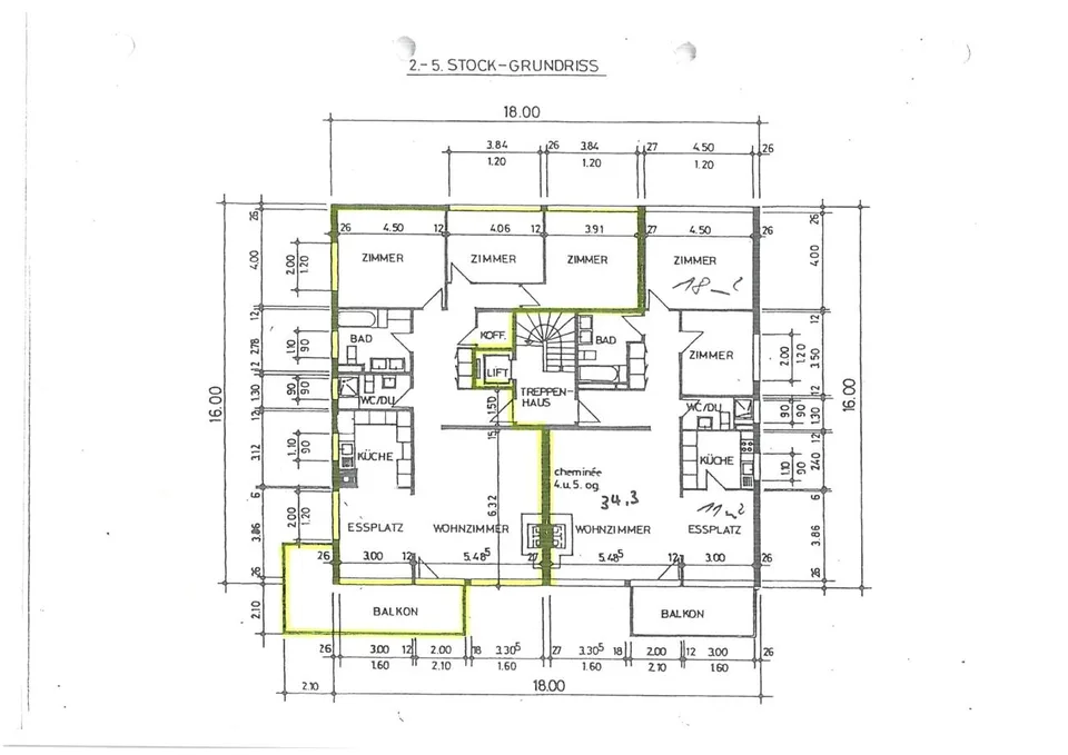 Grosszügige 4.5-Zimmerwohnung in Bahnhofnähe von Neuhausen zu verka...