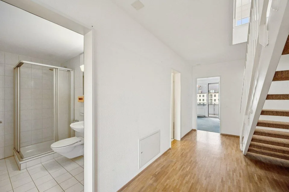 Attraktive Maisonette Dachwohnung