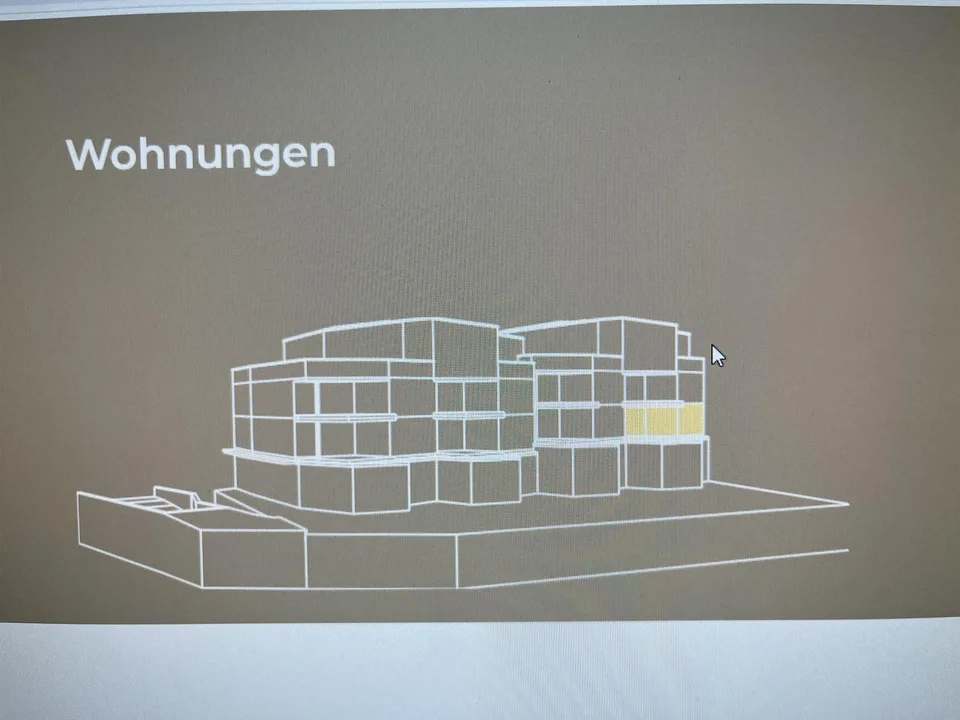 Zentrale Wohnung mit Blick in die Alpen