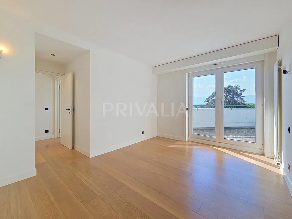Superbe appartement contemporain avec deux terrasses et vue dégagée...