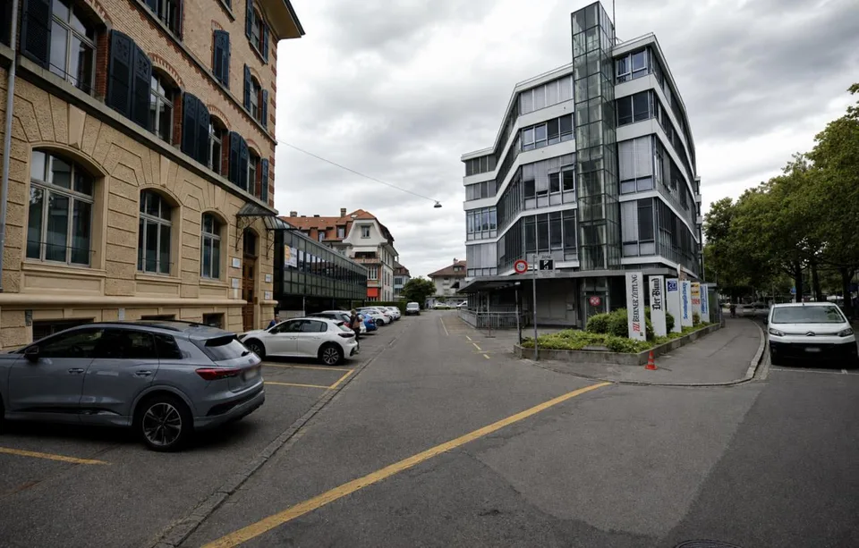 Aussenparkplatz im Innenhof - Lorraine-Quartier