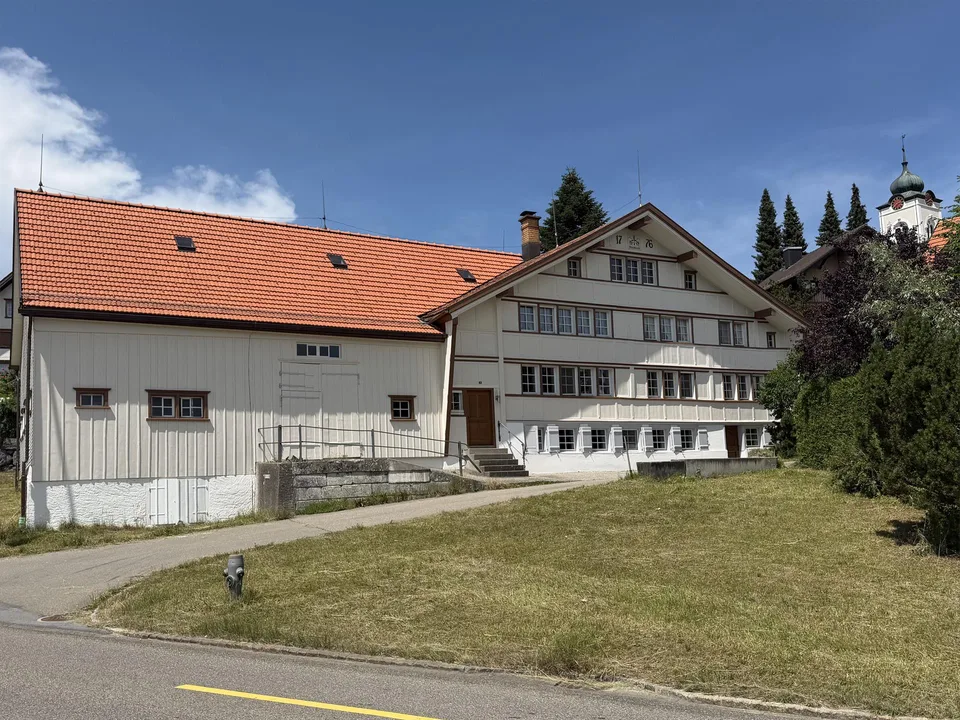 Historisches Appenzellerhaus in Wald AR "Weberei"