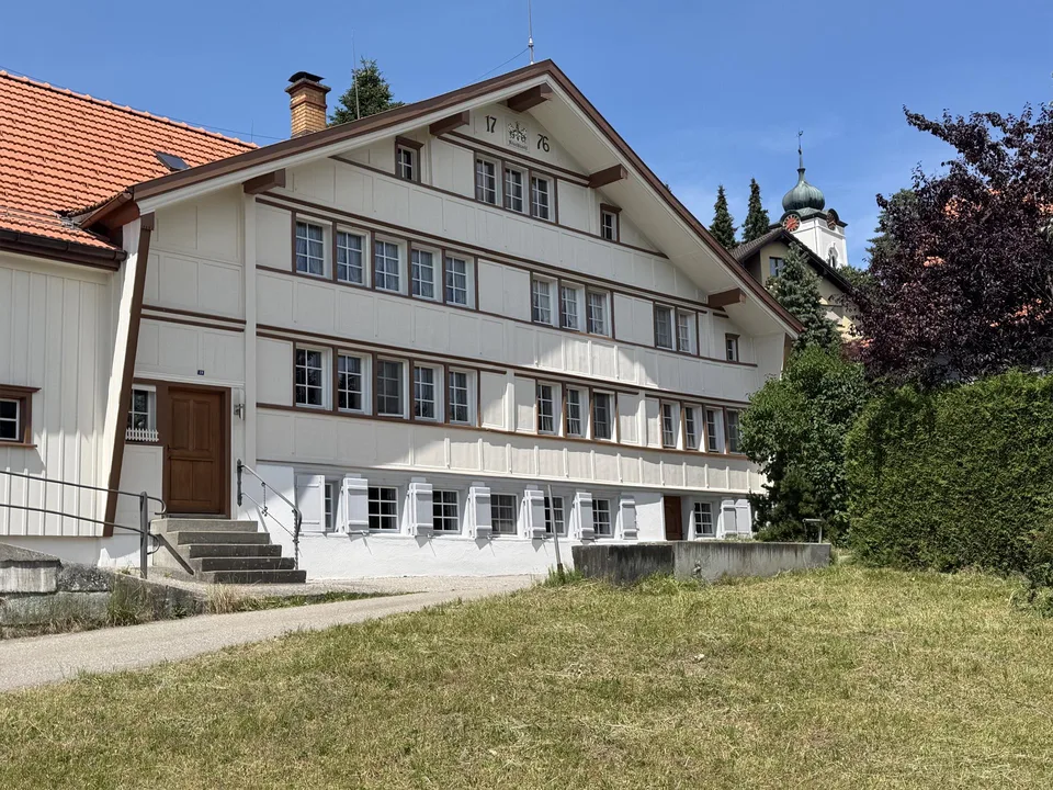 Historisches Appenzellerhaus in Wald AR "Weberei"