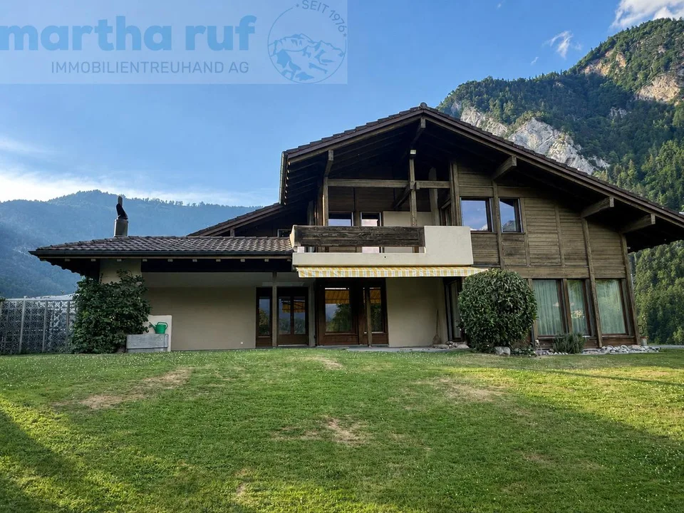 Grosszügiges 5.5-Zim.-Einfamilienhaus, Garten & traumhafter Aussicht