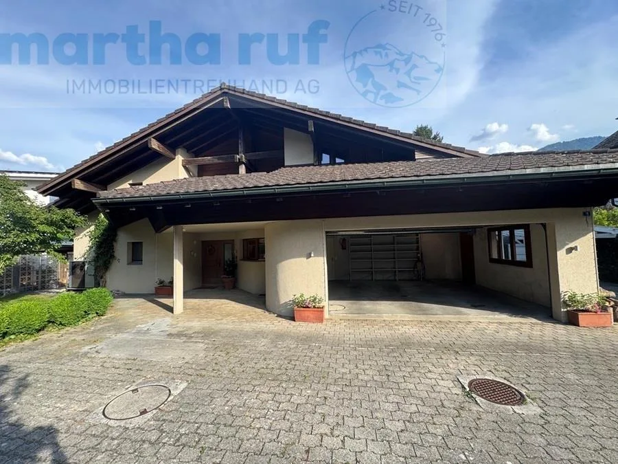 Grosszügiges 5.5-Zim.-Einfamilienhaus, Garten & traumhafter Aussicht