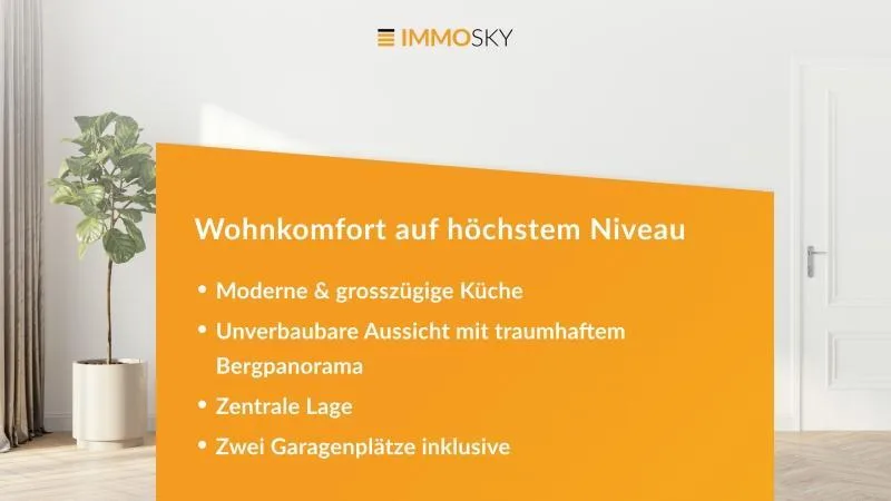 Modernes Wohnen mit Aussicht und höchstem Komfort