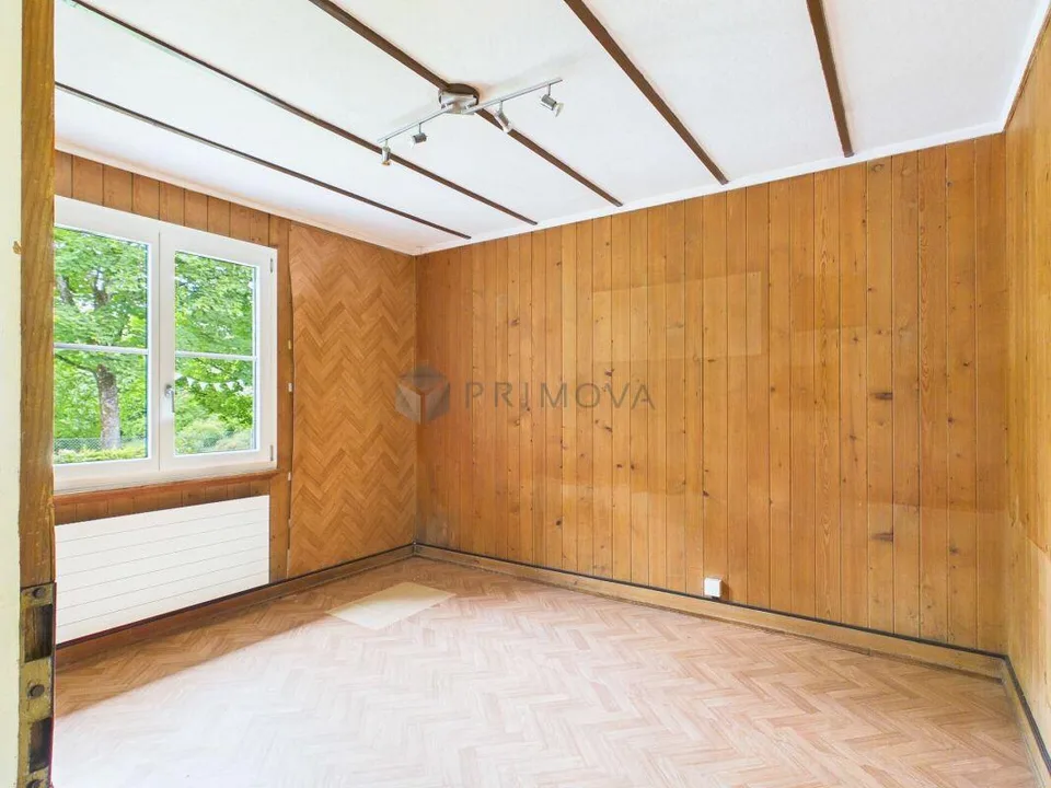 Sunny semi-detached house with garden and expansion reserve in Bern-Bethlehem