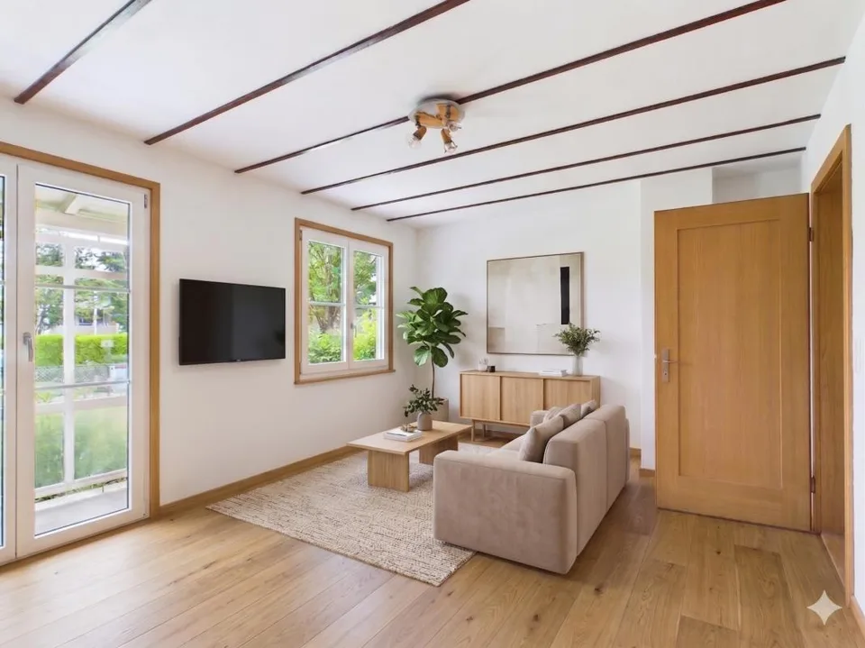 Sunny semi-detached house with garden and expansion reserve in Bern-Bethlehem