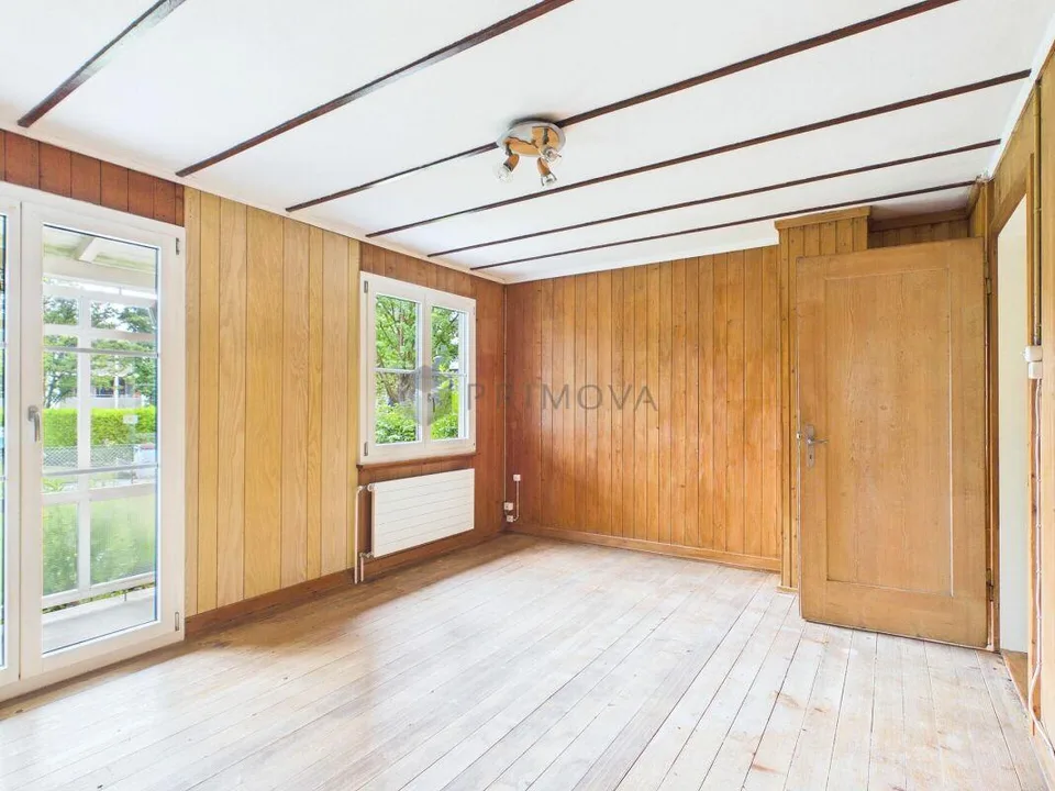 Sunny semi-detached house with garden and expansion reserve in Bern-Bethlehem