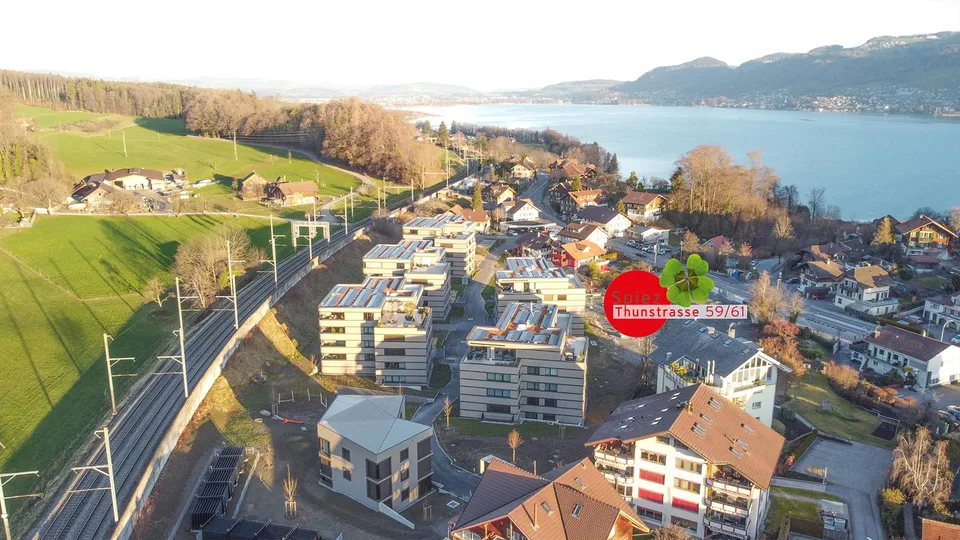 Individuelle 3.5-Zimmer-Neubauwohnungen in Spiez