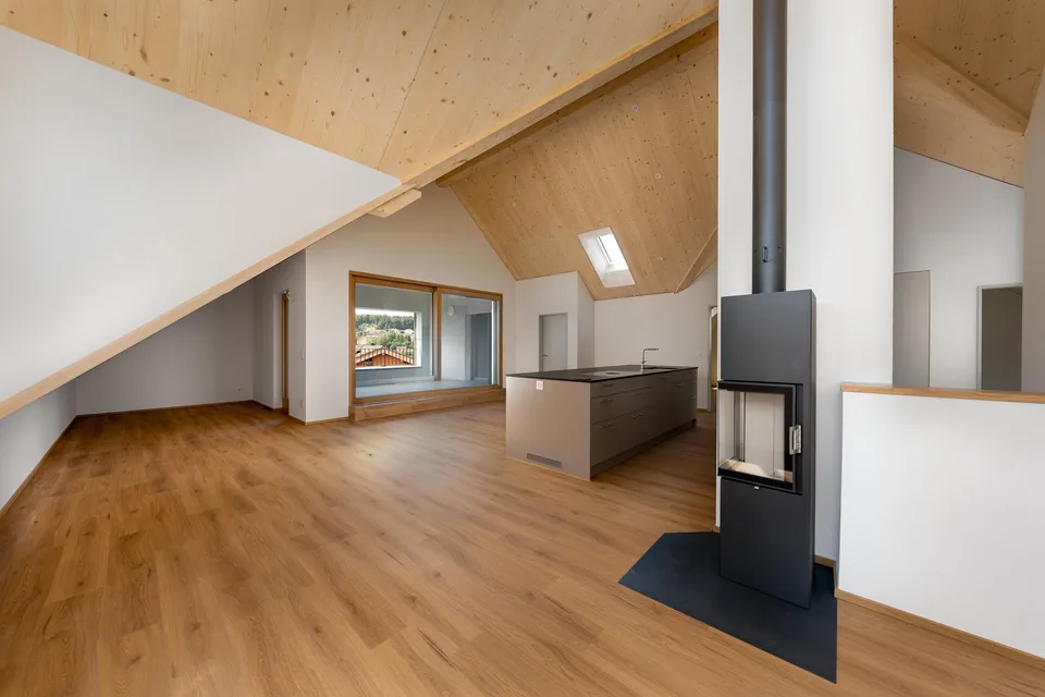 Exklusive 5.5-Zimmer-Neubau Dachwohnung  Lift direkt in Wohnung