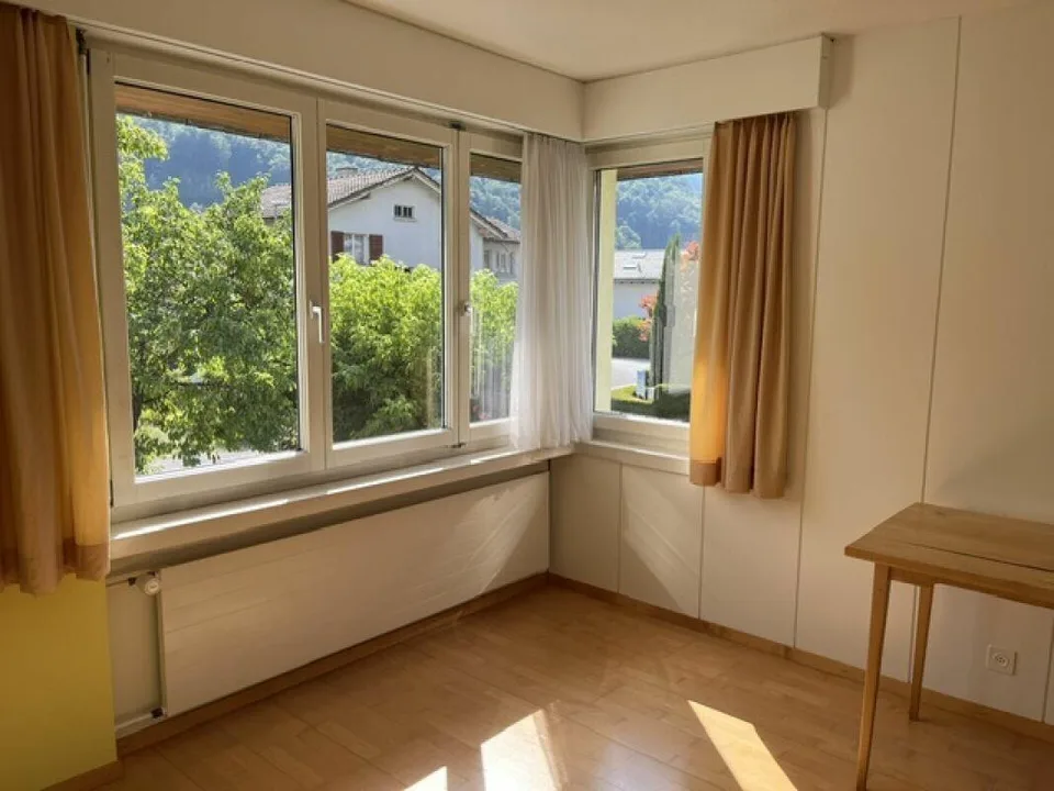 Well-maintained single-family house with large outdoor area