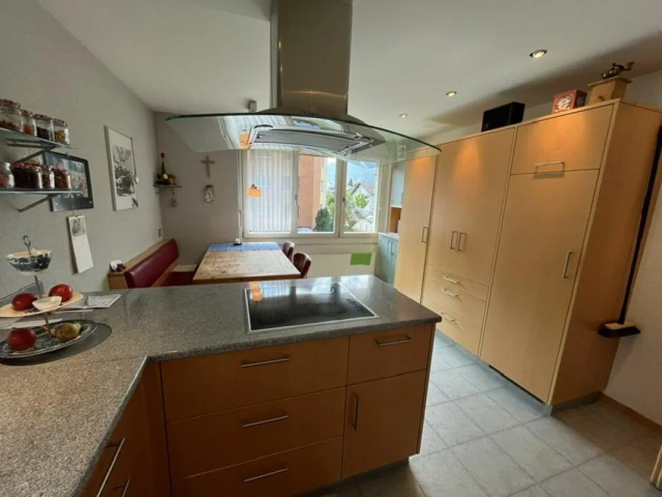 Well-maintained single-family house with large outdoor area