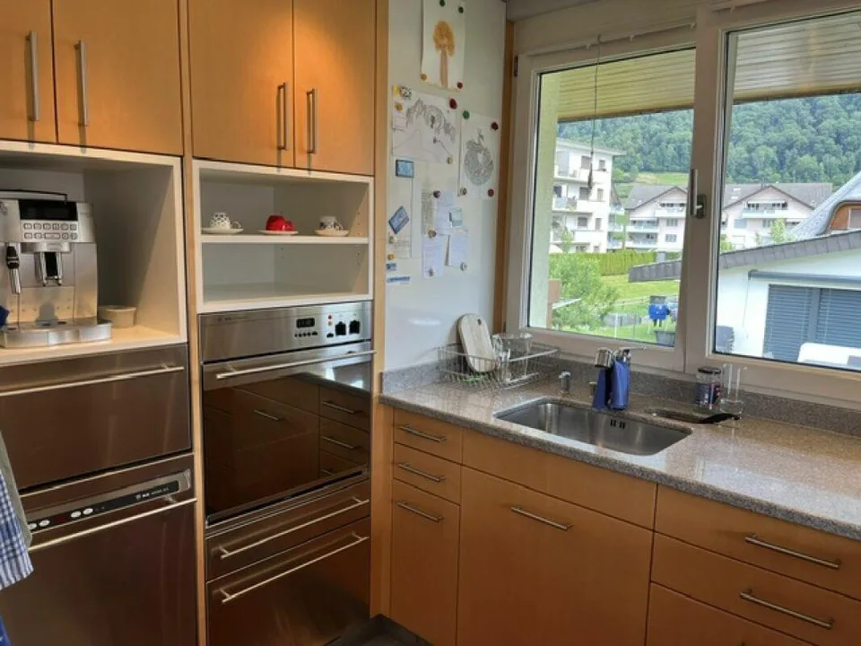 Well-maintained single-family house with large outdoor area