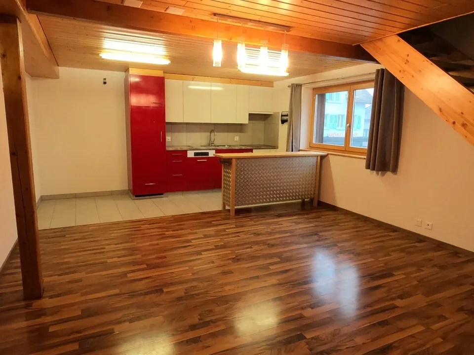 2.5-Zimmer-Wohnung mit gemütlichem Dachgeschoss-Flair