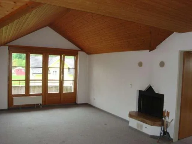 Charming attic apartment with fireplace