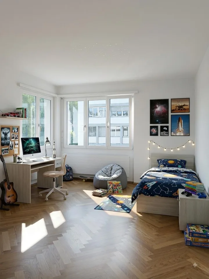 Moderne 3.5 Zi Wohnung im 3.OG, nah am Rotsee und dem Zentrum