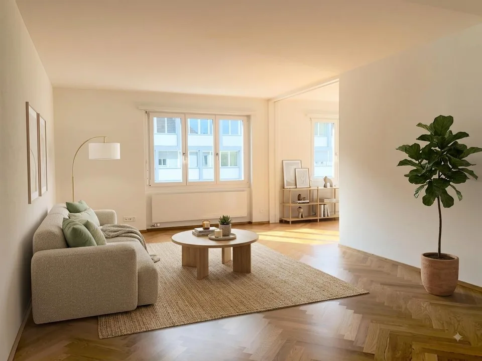 Moderne 3.5 Zi Wohnung im 3.OG, nah am Rotsee und dem Zentrum