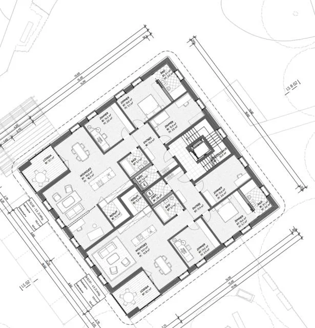 Beautiful new apartments in the center of Münchwilen