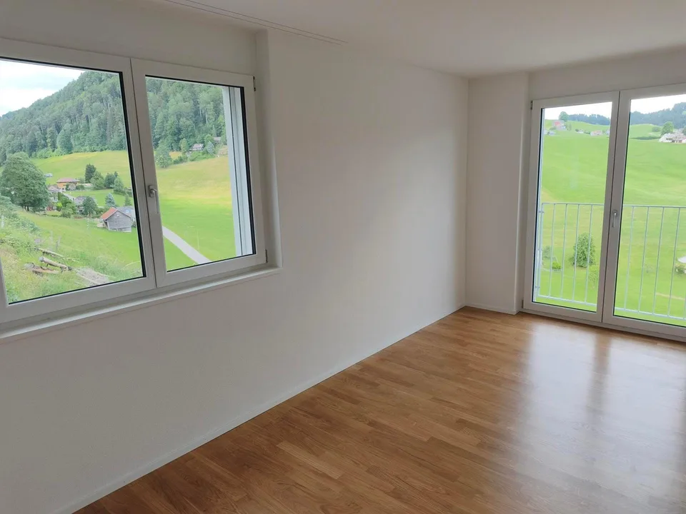 6.5-room row house with Säntis view in Dicken SG