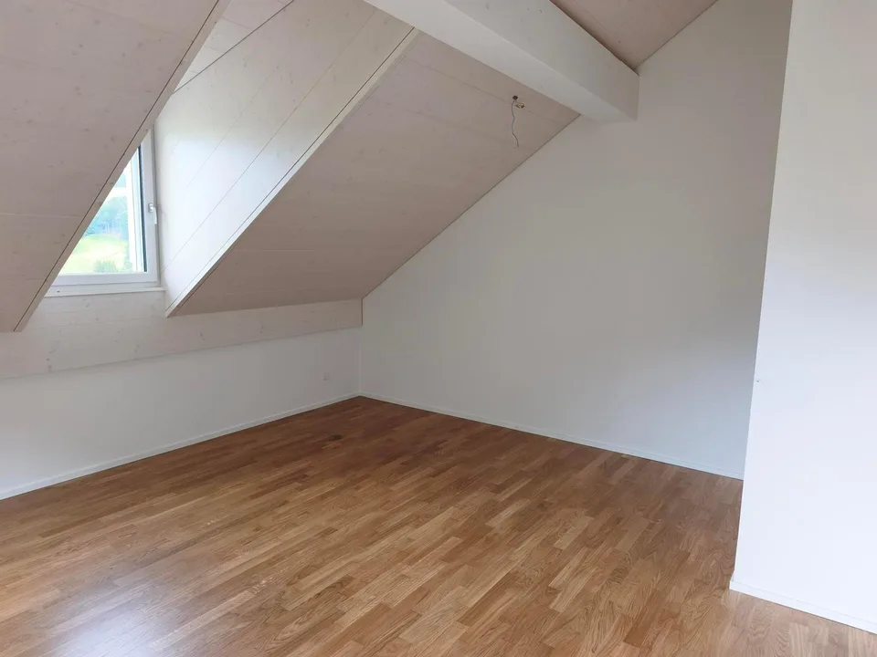 6.5-room row house with Säntis view in Dicken SG