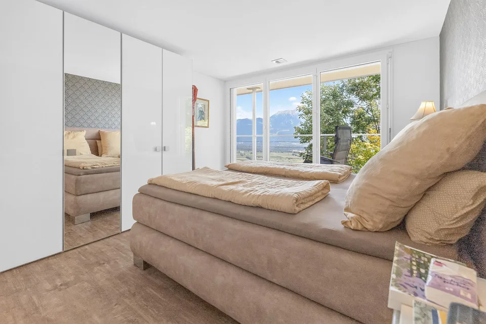 Modern single-family house with panoramic view in Gams