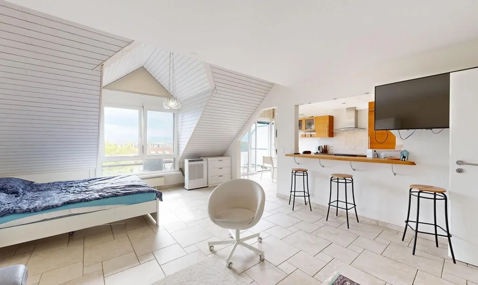 Attique lumineux en Duplex de 5.5 pièces
