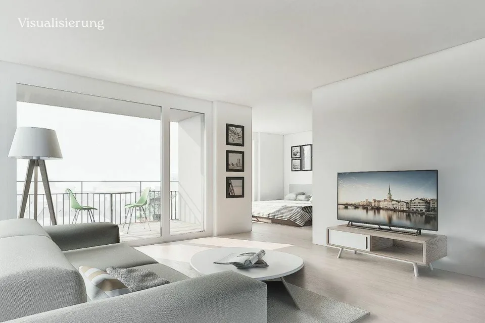 Moderne urbane 2.5-Zimmer Neubauwohnung im Enge Quartier