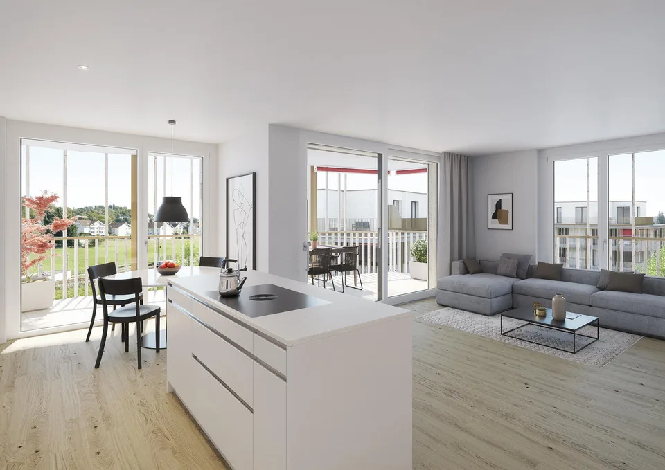 Appartamento da sogno al piano terra con prima occupazione - küngoldpark.ch