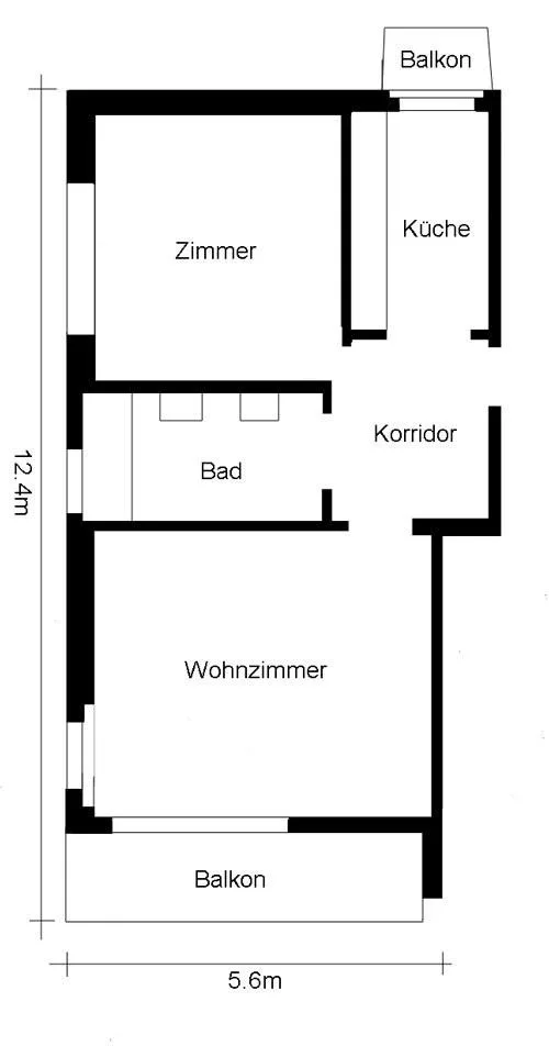 Modern apartment in Höngg