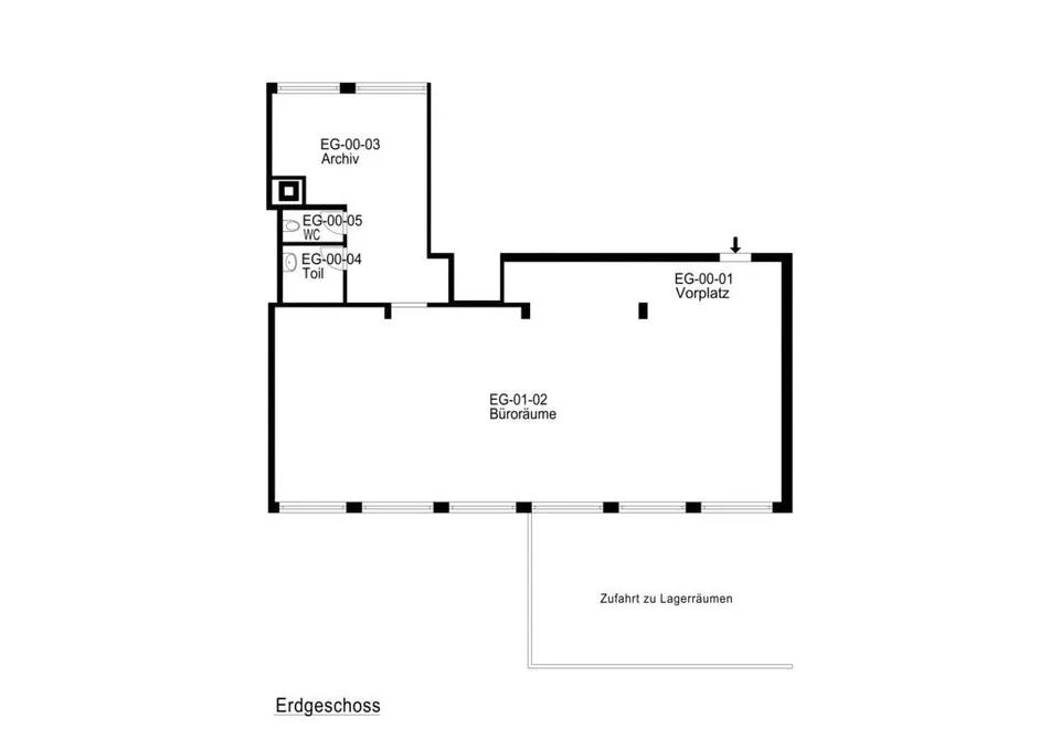 Attractive commercial space - limited until 31.03.2029