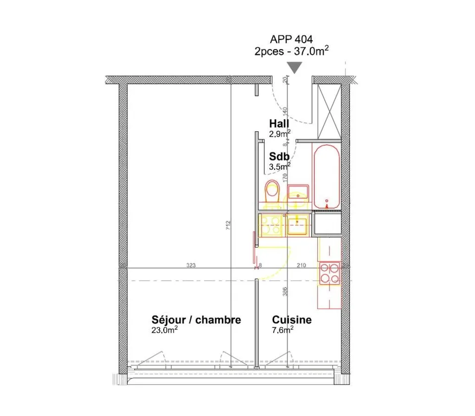Schönes kleines Apartment im Zentrum von Thônex
