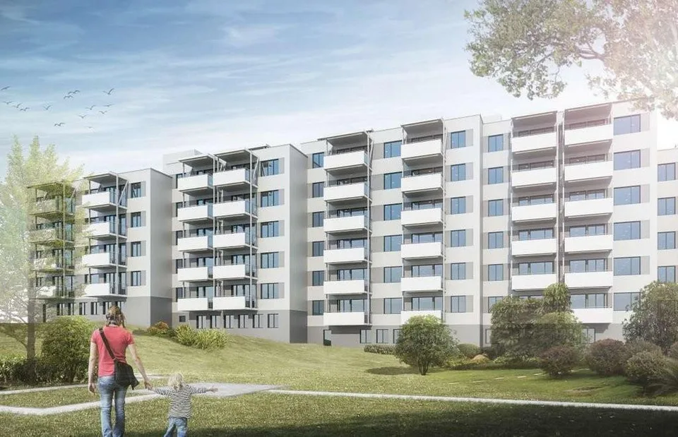 Moderne 2-Zimmerwohung im Ostring