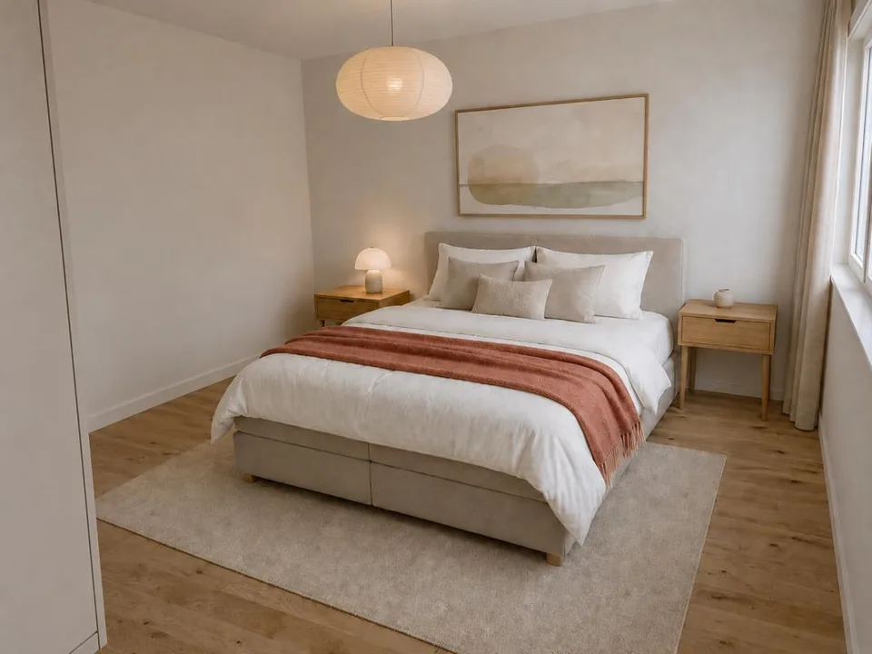 Central location and 17.8 m² covered terrace as an extended living room