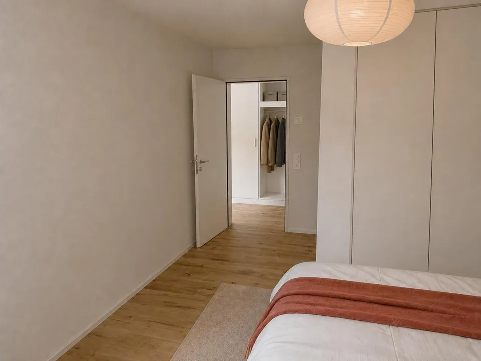 Central location and 17.8 m² covered terrace as an extended living room