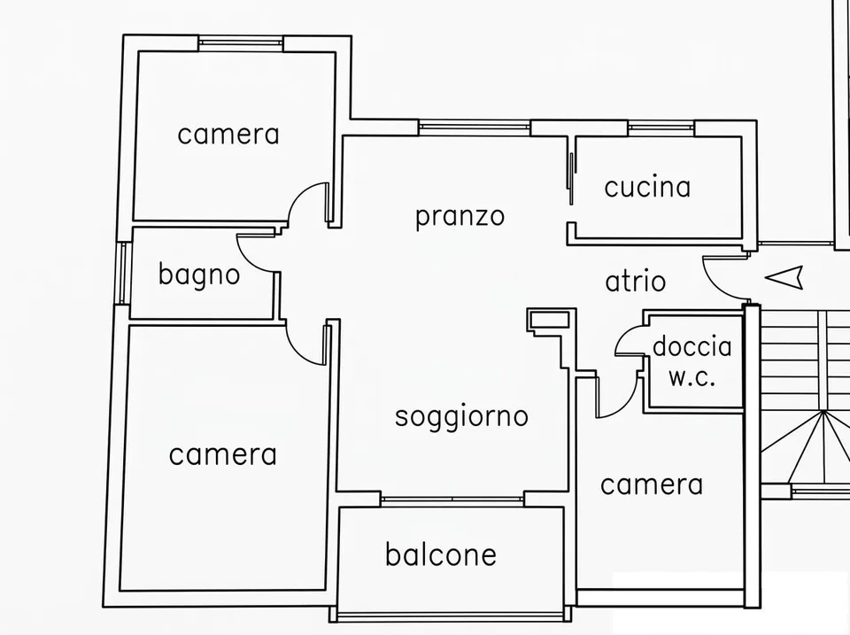 4.5 ROOMS WITH PARKING SPACE A FEW STEPS FROM THE LIDO DI AGNO