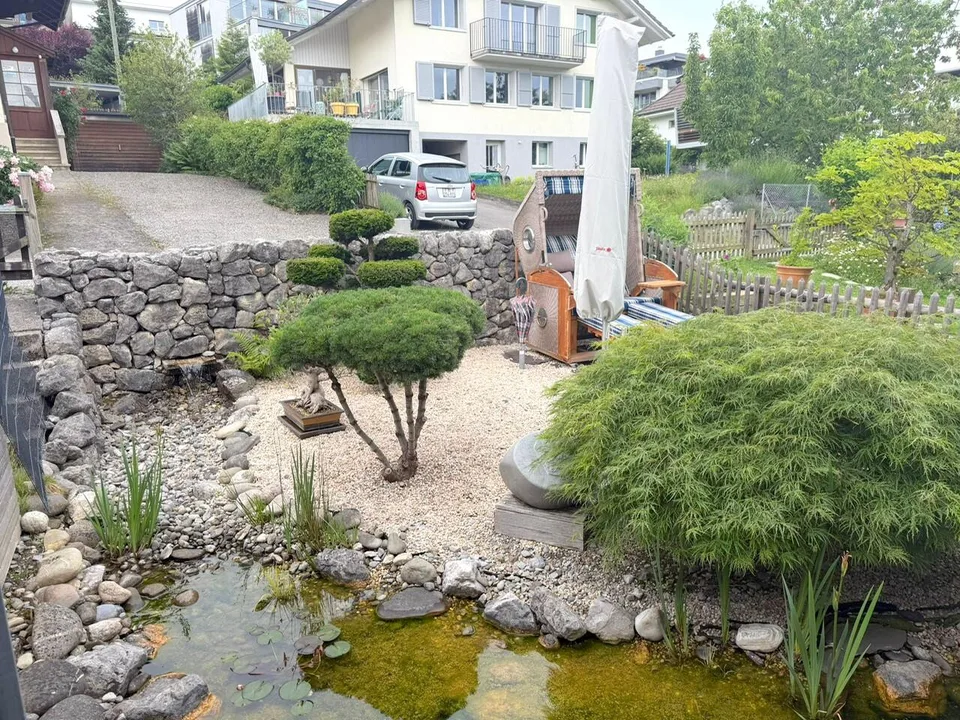 Charmantes 4.5-Zimmer-Reiheneinfamilienhaus in Spiez mit schöner Au...